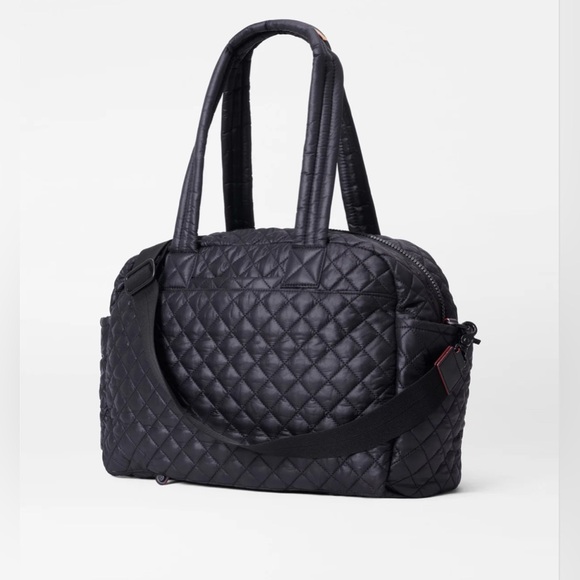 NWT! MZ Wallace Black Nik Duffle Bag - Picture 8 of 8